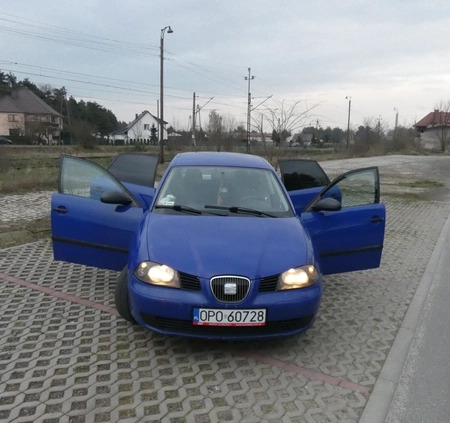 Seat Ibiza cena 5900 przebieg: 272911, rok produkcji 2004 z Opole małe 211